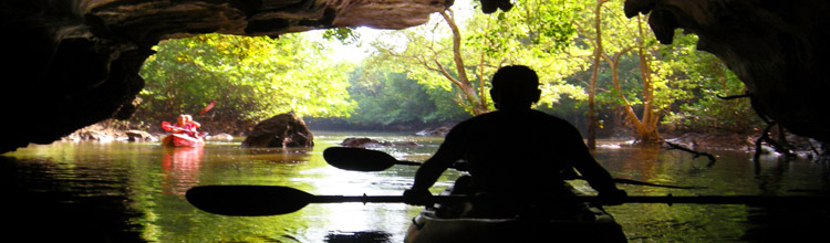 Kayaking at Ban Bo Tho, Ao Luek district